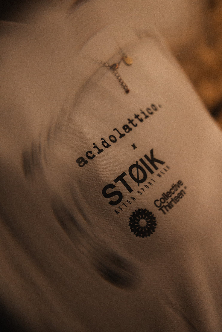 T-Shirt acidolattico X Stoik Wear & ASSOS COLLECTIVE 13 oversize